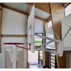 PANIER DE BASKET MURAL HAUTEUR REGLABLE