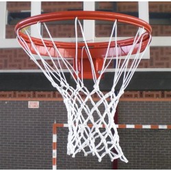 Filet basket tressé compétition 6 mm blanc