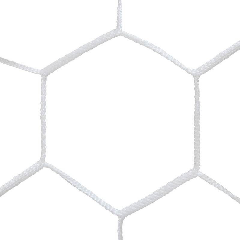 FILETS DE FOOT A 11 COMPETITION maille hexagonale 3 mm BLANC