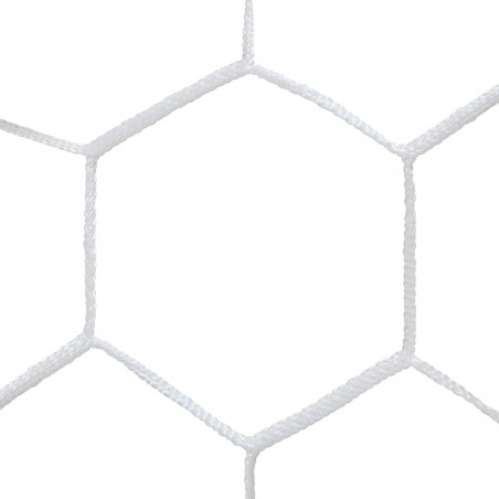 FILETS DE FOOT A 11 COMPETITION maille hexagonale 3 mm BLANC