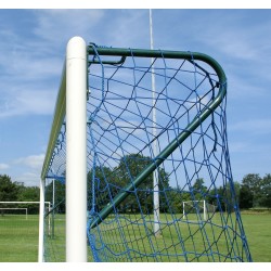 BUTS DE FOOT A 8 TRANSPORTABLES LESTES EN ALU OVOÏDE PLASTIFIE BLANC