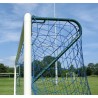 BUTS DE FOOT A 8 TRANSPORTABLES LESTES EN ALU OVOÏDE PLASTIFIE BLANC