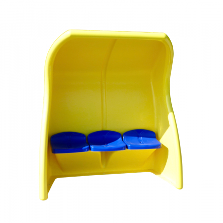BANCS DE TOUCHE MONOBLOC RESINE STANDARD