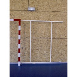 BUT DE HANDBALL RABATTABLE ACIER MONOBLOC