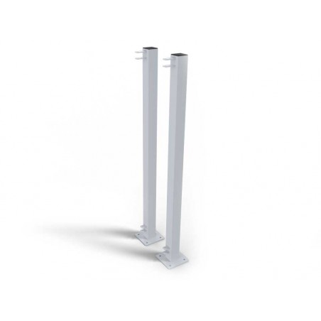 POTEAUX DE SUPPORT SUR PLATINE POUR BUTS HAND RABATTABLES