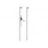 POTEAUX TENNIS ACIER ROND