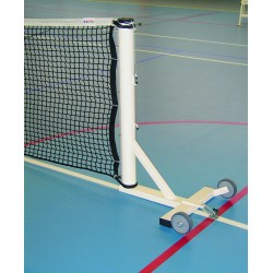 POTEAUX TENNIS ACIER ROND...