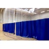 RIDEAU SEPARATION DE SALLE EN PVC ET FILET