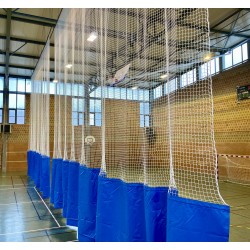 RIDEAU SEPARATION DE SALLE EN PVC ET FILET