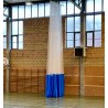 RIDEAU SEPARATION DE SALLE EN PVC ET FILET