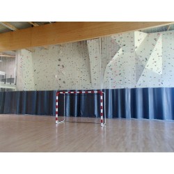 RIDEAU SEPARATION DE SALLE EN PVC ET FILET