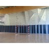 RIDEAU SEPARATION DE SALLE EN PVC ET FILET