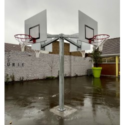 TOUR DE BASKET ET BUT DOUBLE TETE